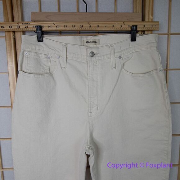 NEW Madewell The Perfect Vintage Straight Jean‎ in Vintage Canvas Wash, 32.NG254 - Picture 4 of 13